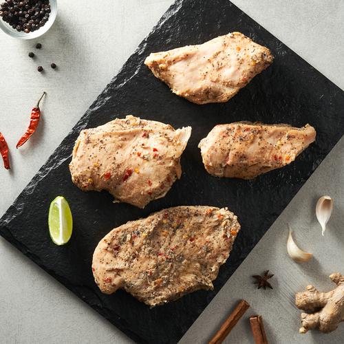 Fresho Smoked Chicken Breast - Rich In Protein, Low In Fat, 500 g  