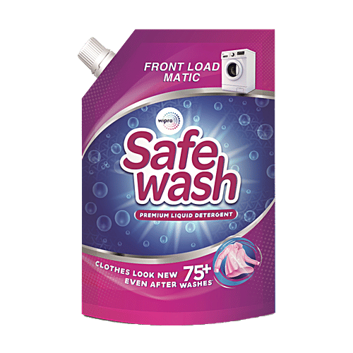 Buy Safewash Matic Front Load Liquid Detergent 2X Stain Removal With