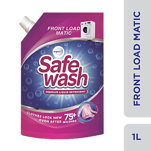 Buy Safewash Matic Front Load Liquid Detergent 2X Stain Removal With