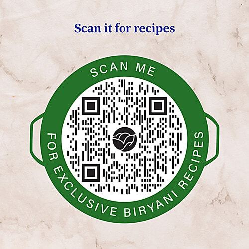 Daawat Biryani Basmati Rice, 500 g  World’s Longest Rice Grain, Expands upto 24mm