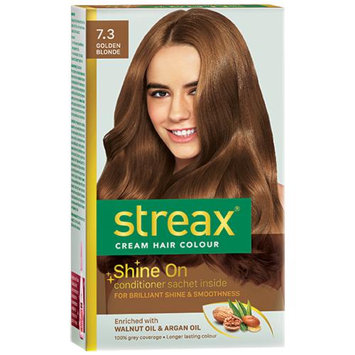 Buy Streax Cream Hair Colour - With Shine On Conditioner, For Smooth &  Shiny Hair Online at Best Price of Rs 70 - bigbasket