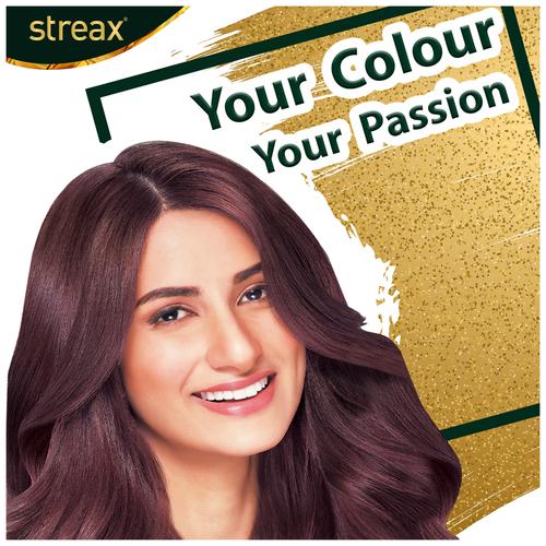 Buy Streax Cream Hair Colour - With Shine On Conditioner, For Smooth & Shiny Hair, No Ammonia Online at Best Price of Rs 61.75 - bigbasket