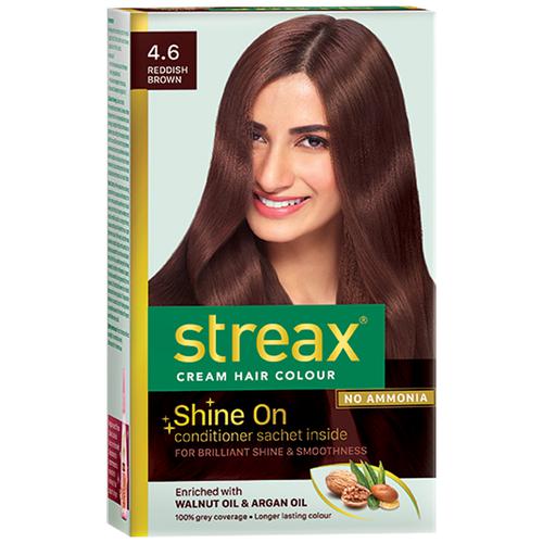 Buy Streax Cream Hair Colour - With Shine On Conditioner, For Smooth &  Shiny Hair, No Ammonia Online at Best Price of Rs  - bigbasket