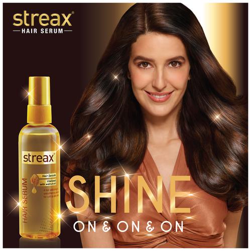 Buy Streax Hair Serum - Vitalised With Walnut Oil, For Soft, Smooth & Silky  Hair Online at Best Price of Rs 130 - bigbasket