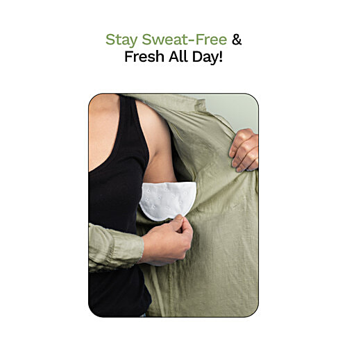 Pee Safe Disposable Underarm Sweat Pads - Straight, 14 pcs