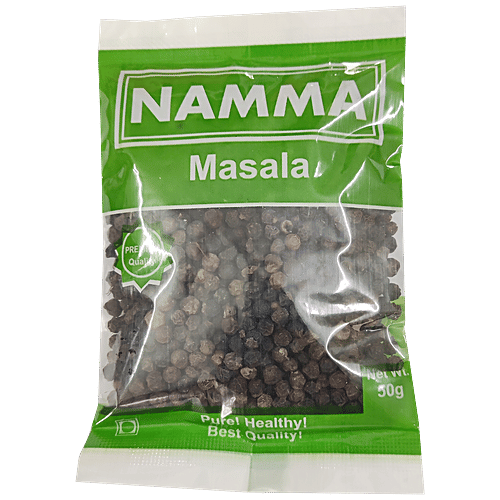 Namma Masala Pepper - Rich In Nutrition, Adds Flavour To The Dishes, 50 g