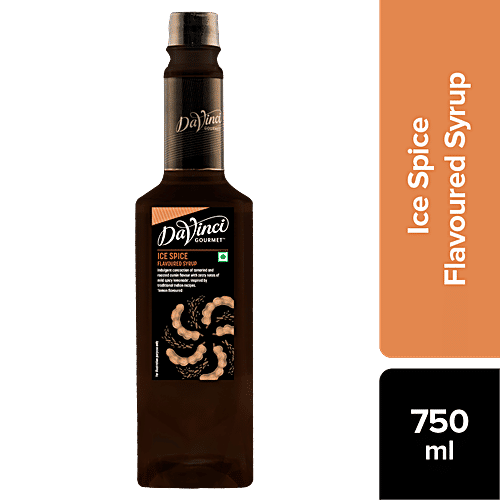 DaVinci Gourmet Ice Spice Flavoured Syrup - Concoction Of Tamarind, Roasted Cumin Flavour, Lemon Flavour, 750 ml  