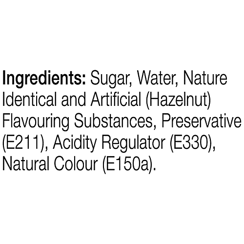 DaVinci Gourmet Roasted Hazelnut Flavoured Syrup - Creamy, Nutty Notes, Subtle & Balanced Combination, 750 ml  