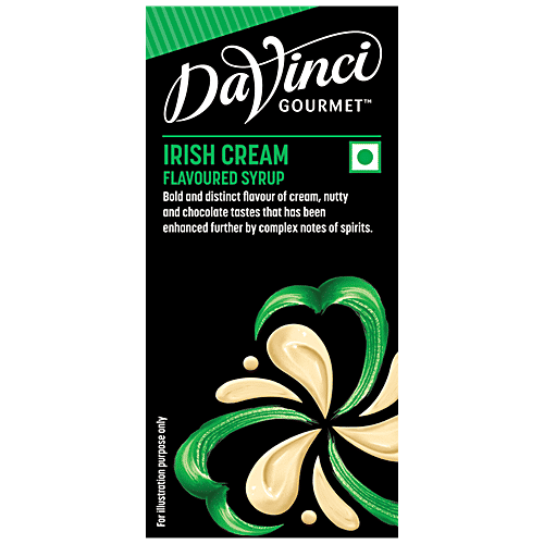 Buy DaVinci Gourmet Irish Cream Flavoured Syrup Distinct Flavour Of