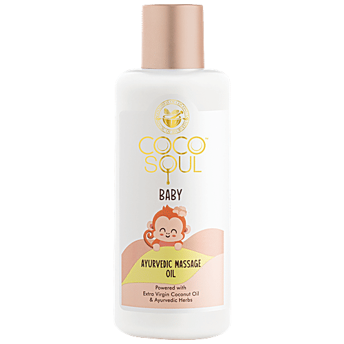 Buy Coco Soul Baby Ayurvedic Massage Oil With Extra Virgin Coconut