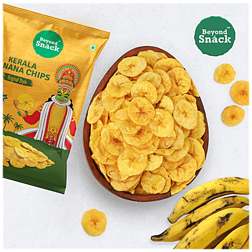 Buy Beyond Snack Kerala Banana Chips Original Style, Thin & Crispy