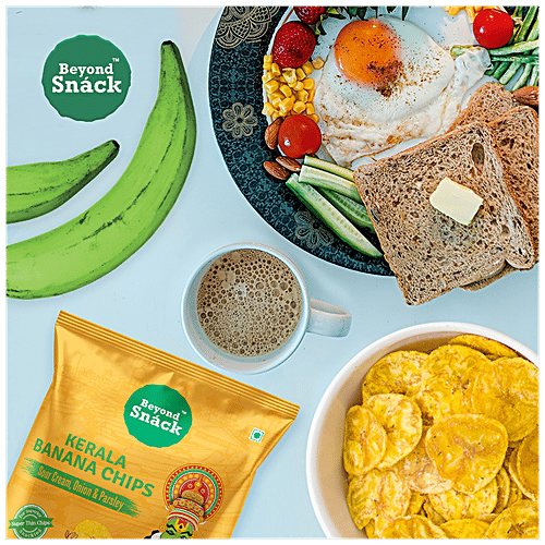 Buy Beyond Snack Kerala Banana Chips Sour Cream, Onion & Parsley