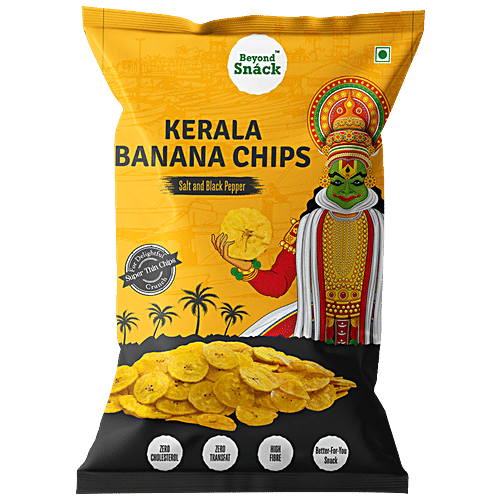 Buy Beyond Snack Kerala Banana Chips Salt & Pepper, Savoury & Crispy