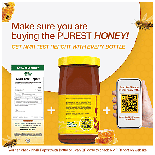 Buy Nature's Nectar 100 Pure Honey NMR Tested, Natural Multiflora