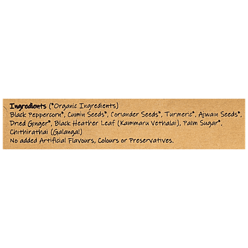 Wild Ideas Balance - Kashaya Podi/Powder - Organic, Boosts Immunity, Relieves Cough, Cold, 100 g  