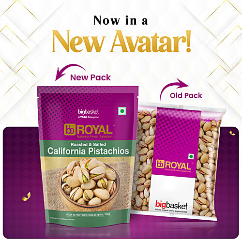 bb Royal Roasted & Salted California Pistachios, 100 g  