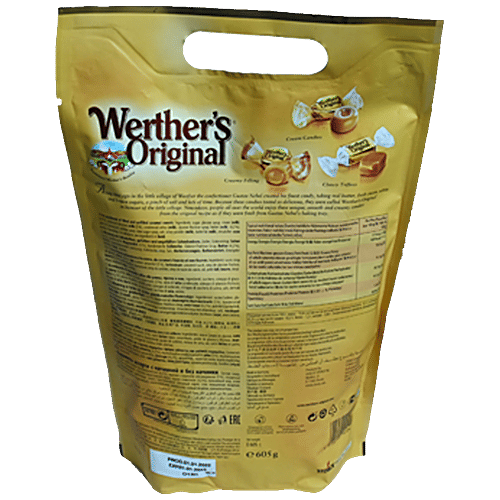 Werthers Original Caramel Favourites - Assorted Candies & Toffees, Rich In Taste, Flavour, 605 g  
