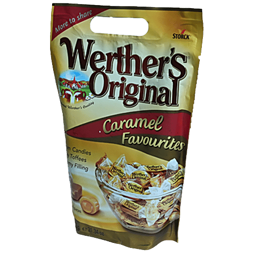 Werthers Original Caramel Favourites - Assorted Candies & Toffees, Rich In Taste, Flavour, 605 g  