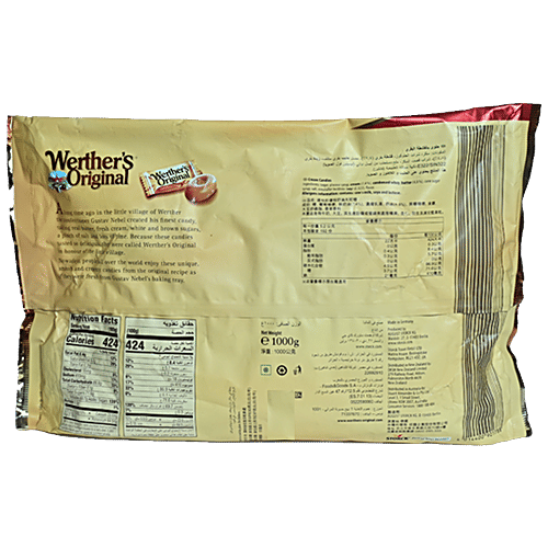 Werthers Original Creamy Candies - Rich In Taste, Flavour, Premium Quality, 1 kg  