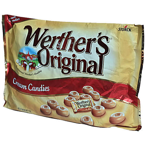 Werthers Original Creamy Candies - Rich In Taste, Flavour, Premium Quality, 1 kg  