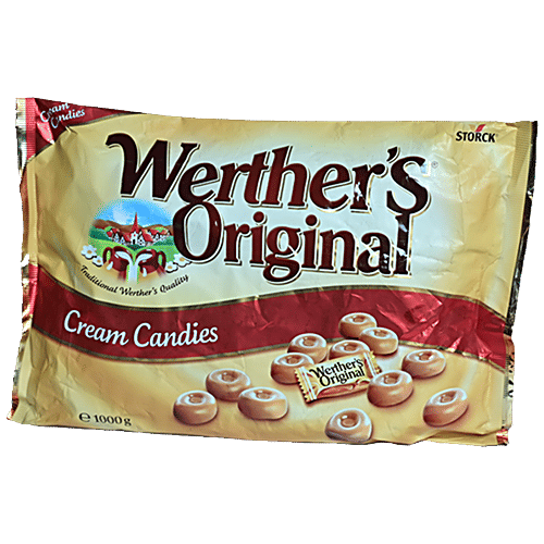 Werthers Original Creamy Candies - Rich In Taste, Flavour, Premium Quality, 1 kg  