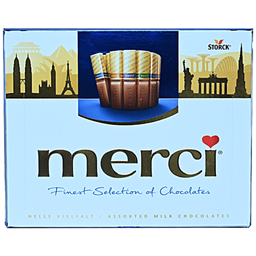 Buy Merci Finest Selection Of Chocolates Assorted Milk Flavours, Rich