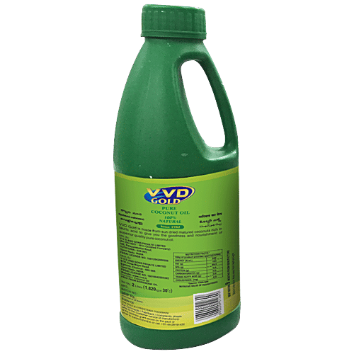 Buy VVD Gold Pure Coconut Oil Rich In Essential Nutrients, Used For