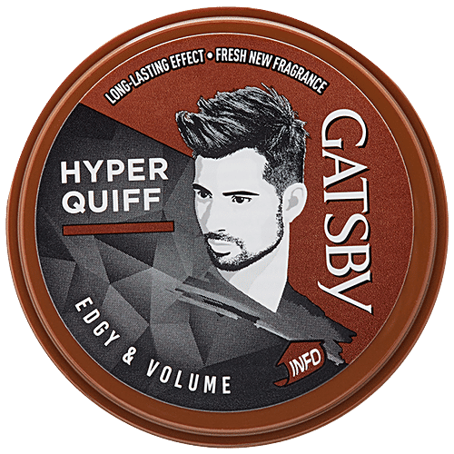 Buy Gatsby Hair Styling Wax Hyper Quiff Edgy & Volume, LongLasting