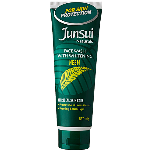 Buy Junsui Naturals Face Wash With Whitening Neem, Ideal Skin Care