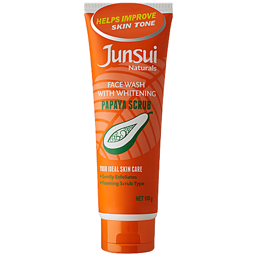 Buy Junsui Naturals Face Wash With Whitening Papaya, For Improved