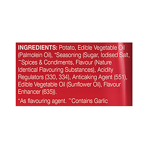 Lay's Gourmet Kettle Chips - Thai Sweet Chilli, 80 g Premium Slow-Cooked Potato Chips, Chips and Snacks