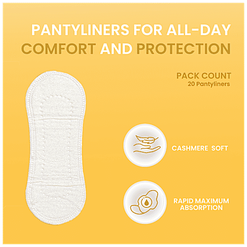 Buy LAIQA Pantyliners For Everyday Freshness Made With Natural Fibers