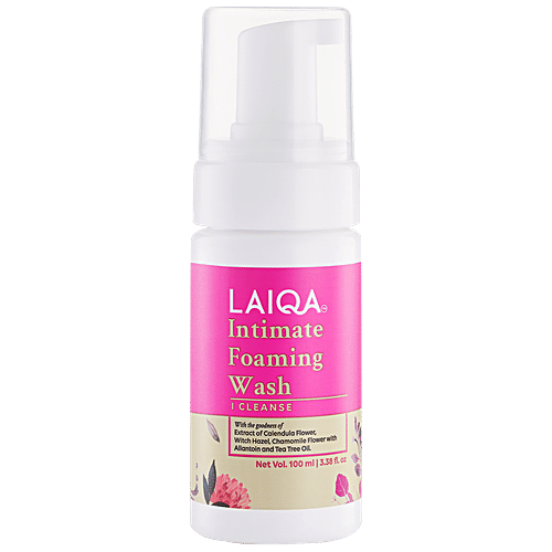 Buy LAIQA Cleanse Natural Feminine Foaming Wash Gentle Foaming