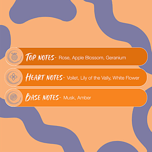 Secret Temptation Eau De Parfum - Adore, Musk, Amber Notes, Long Lasting, For Women, 50 ml  