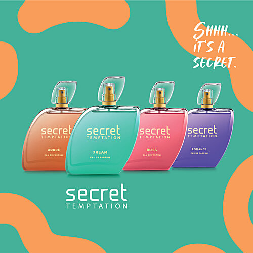 Secret Temptation Eau De Parfum  - Dream, Floral, Fruity Fragrance, For Women, 50 ml  