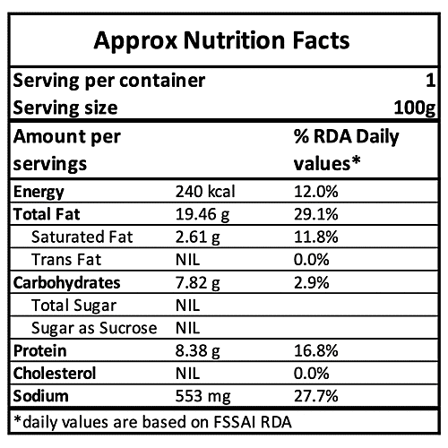 Katharos Black Pepper Spread - Vegan Cheese, Made From Cashews, High In Protein, No Oil, Sugar, Sauce/Dip, 100 g