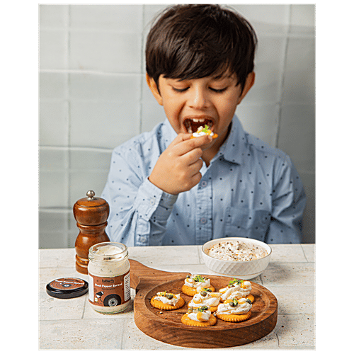 Buy Katharos Black Pepper Spread Vegan Cheese, Made From Cashews