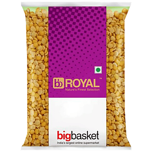 bb Royal Toor dal Unpolished White Fatka, 1 kg