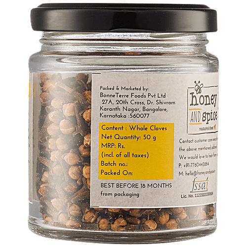 Buy Honey and Spice Whole Cloves SunDried, Rich In Antibacterial & AntiInflammatory