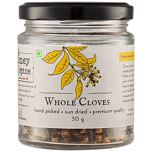 Buy Honey and Spice Whole Cloves SunDried, Rich In Antibacterial & AntiInflammatory