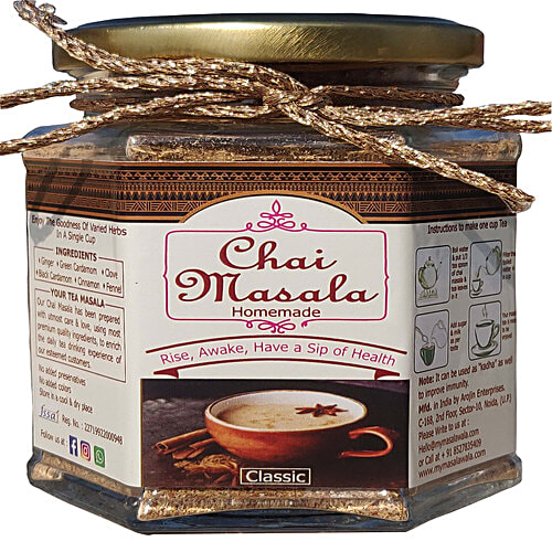 Masalawala(MW) Tea Masala - Classic, Homemade Chai Masala, Premium Quality, 100 g  