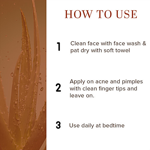 Khadi Natural Acne Pimple Face Cream - Controls Acne & Pimples, 50 g  