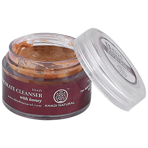 Khadi Natural Chocolate Anti-Aging Mini Facial Kit - Removes Oily & Dirt, Reduces Wrinkles & Stress, 15 g (Pack of 5) 