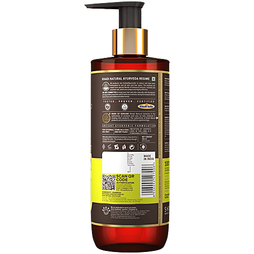 Khadi Natural Amla & Bhringraj Shampoo - Powered Botanics, Rejuvenates Scalp, 310 ml  