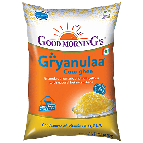 Buy Good Morning's Gryanulaa Cow Ghee Danedaar Online at Best Price