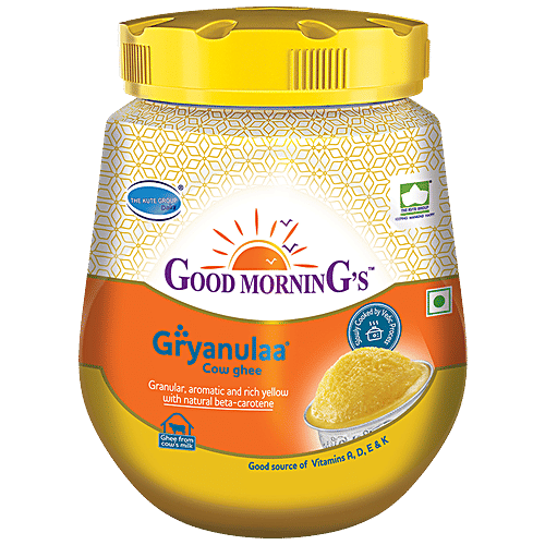 Buy Good Morning's Gryanulaa Cow Ghee Danedaar Online at Best Price