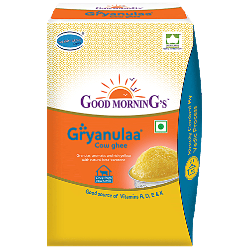 Buy Good Morning's Gryanulaa Cow Ghee Danedaar Online at Best Price