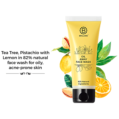 Buy Brillare Oil Away Face Wash For Acne Prone Skin Online at Best