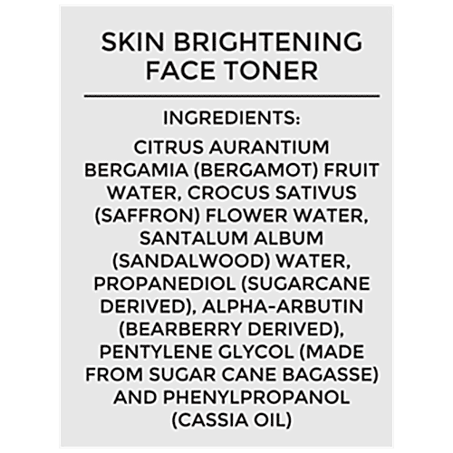 Brillare Skin Brightening Face Toner - Reduces Pigmented, 50 ml  
