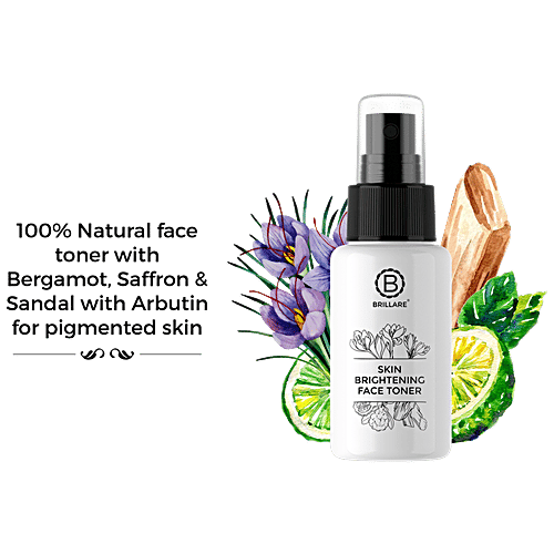 Brillare Skin Brightening Face Toner - Reduces Pigmented, 50 ml  